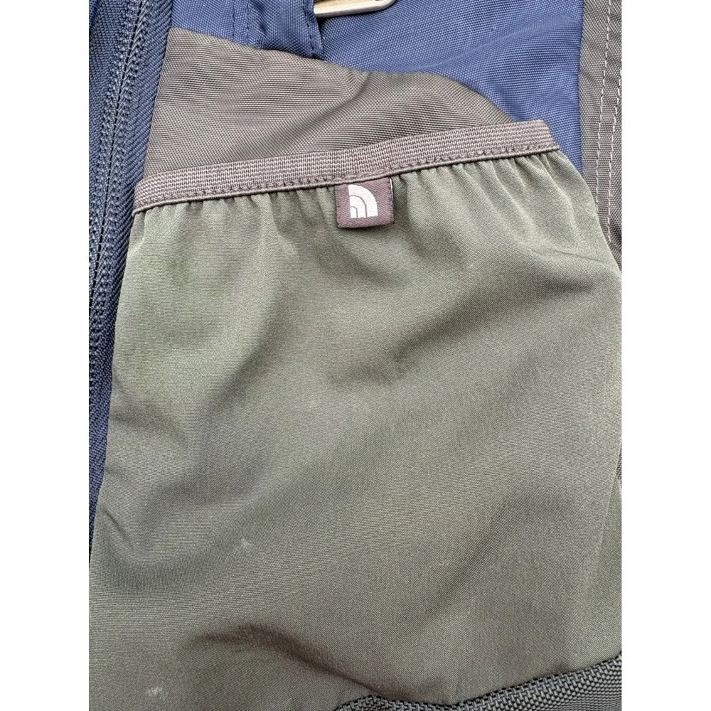 The North Face Router Transit Backpack Navy Blue Grey Laptop Travel Bag Mens